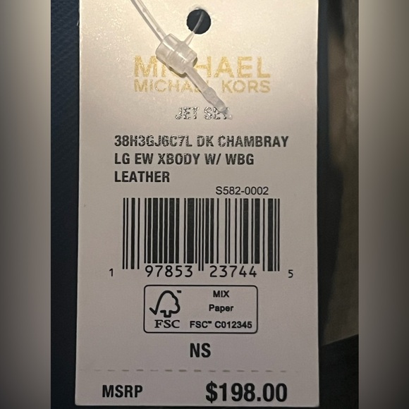 Michael Kors Teal Crossbody Bag - Picture 3 of 3